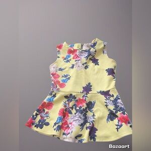 Floral Sleeveless tank top